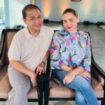 K Brosas Instagram - “Naririnig ka ni pooh ngayon” hehe.. done na sa interview keme namin… abangan.. lablablab! @pooh_tik 😅🥰