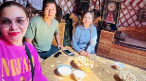 K Brosas Instagram - Day 2 Mongolia.. ang dami kong napuntahan di ko na memorize mga names sensya na hehe.. pero ang ganda at kakaiba ang mongolia (1st tour ko pa lang to ha) .. perfect weather today! shout out to my super nice na tour guide @zuulun_setgel .. nasa IGSTORIES ko lahat ng proof of purchase! lablablab! #galawgalawbagopumanaw #wanderlust #solotraveler #alonebutnotlonely 🥰✈️🙏