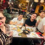 K Brosas Instagram - Dinner with friends na may kasamang meeting keme… thanks sir @peterdizon labyu somats! at sa aking financial cosultant @nepoman at syempre @itsmejoel_v .. cheers and tables! 🥰🙏