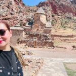 K Brosas Instagram - Day 2 armenia solo bday vacay… khor virap, noravank, wine tasting, tatev, nag tramway na longest aerial keme in the world.. at shaki waterfalls.. haggard pero napaka saya! (nasa igstories ko lahat hehe) .. lablablab! #galawgalawbagopumanaw #solotraveler #wanderlust #bdayVacay 🥰🙏