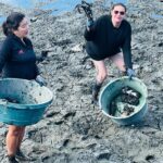 K Brosas Instagram - Done na sa taping.. haggard pero masaya… sumulong kami tubig at mud para kumuha ng talaba at crabs at nanghuli ng hipon.. at nag luto etc.. thanks miss @iamkaradavid 😊😅