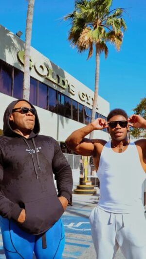 Kai Greene Instagram - Myself and Brotha @kaigreene went to WORK! 💪🏾🔥A must see for you guys with the energy🚀Catch us with the link in my bio! #breonansley #kaigreene #muscle #entertainment

@jasimabudan with the 🔥🎥