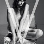 Kaia Gerber Instagram – @vmagazine V147 spring 2024 issue
by @mario_sorrenti #stephangan 🖤 wearing @celine