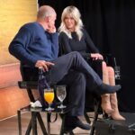 Kaitlin Olson Instagram - Press day one for @championsthefilm Looks like I was very impressed with everything @woodyharrelson had to say. 📸: @libby_dray Hair: @hair_by_abbyroll makeup: @theadorable1 styling: @rhondaspiesstylist Dress: @stjohn Boots: @lagencefashion Jewlery: @lateliernawbar @melindamaria_jewelry @annesisteron @maorofficial