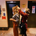 Kaitlin Olson Instagram - @hair_by_abbyroll working her ass off