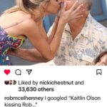 Kaitlin Olson Instagram - I kiss all Robs. But only if I get to be on the left side. Happy anniversary, best friend. ♥️#14 @robmcelhenney