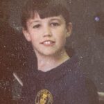 Kaitlin Olson Instagram - When I auditioned for a tv show called It’s Always Sunny in Philadelphia there was a guy in the room who looked pretty much like this. I was like “wait, this little boy is the show runner?” He sure was. He fucking nailed it. Not a day has gone by that I haven’t bet all my money and all my heart on him. Happy birthday @robmcelhenney , are you older than me yet?