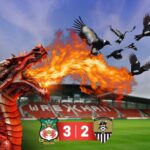 Kaitlin Olson Instagram - THE IMMENSE PRIDE OUTWEIGHS THE 96 MINUTES OF DIARRHEA!!!!!!! Repost from @wrexham_afc • FULL TIME | Wrexham 3-2 Notts County The Red Dragons blow away the Magpies! 🔴⚪️ #WxmAFC | #WXMNOT