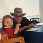Kaitlyn Dever Instagram - 🩵dad🩵 happy fathers day