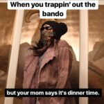 Kali Hawk Instagram - 😑Mom, I'm in the middle of hustling... #CanYouNot #Sheesh #lol #PGLTM @hairweavekiller #4AM #JustGettingStarted ⚔️Mask by @H.Crowne