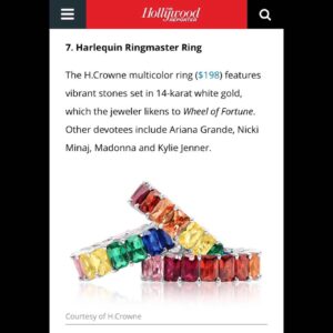 Kali Hawk Instagram - 🙌🏽Thank you @HollywoodReporter 📰 
for featuring my @H.CROWNE rings that #TaylorSwift wore in her latest video! 💃🏽As an #actor seeing my own name in print was always exciting, but as an #entrepreneur 💁🏽‍♀️seeing my little brand name up there just makes me feel like a proud mom... like... 😎a #jewelry mom! 💎✨ Thanks @JosephCassell1 for the wonderful styling and  #ThankYou to @TheResidencyExperience for making my Taylor Swift #dream come true! 💓 #ThankfulThursday #YNTCD #YouNeedToCalmDown