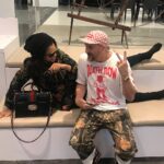 Kali Hawk Instagram – 😎The doctor told me to keep my leg elevated 💃🏽so @BaltGetty carried me over to the #RosettaGetty pop-up 🤗and wrapped me in silken robes so I could elevate in style. 🙋🏽If you’re in #NYC for #NYFW stop by #CadillacHouse and check out the @RosettaGetty fashion installation. 🤓They have a giant loom… #SweaterWeather will never be the same✨👌🏽