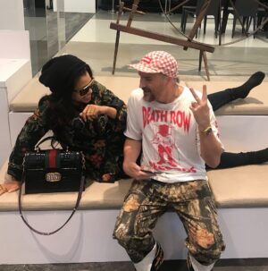 Kali Hawk Instagram - 😎The doctor told me to keep my leg elevated 💃🏽so @BaltGetty carried me over to the #RosettaGetty pop-up 🤗and wrapped me in silken robes so I could elevate in style. 🙋🏽If you're in #NYC for #NYFW stop by #CadillacHouse and check out the @RosettaGetty fashion installation. 🤓They have a giant loom... #SweaterWeather will never be the same✨👌🏽
