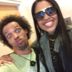 Kali Hawk Instagram – 🙆🏽I met @thebuzzaboutbuzzell and I got so #excited to hear it’s his wife’s #birthday 🙈I took a #selfie Lol! 😆HAPPY BIRTHDAY @Itslouisebrownie 💃🏽You’re our #WCW 🤗💓🎉💋 #HappyBirthday #RandomSelfie #Wednesday #TooExcited #Lol #Fun