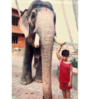 Kalidas Jayaram Instagram - My kannan 🐘