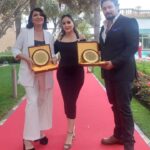 Kalila Bounaylat Instagram - مبروك أصدقائي جائزة الإبداع عن مسلسل المكتوب أحبكم ❤ @rabiekati @hindsaadidioff @soltanaofficial_