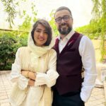 Kamand Amirsoleimani Instagram - . عروس چقدر قشنگه ایشالا مبارکش باد دوماد خوش آب و رنگه ایشالا مبارکش باد قشنگای من کنار هم خوشبخت ترین و خوشحال ترین باشین. از طرف خواهر شوهر😜❤️😘 @monakaramiofficial @sepandamirsoleymani