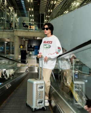 Kanawut Traipipattanapong Instagram - See you soon Malaysia🇲🇾 @gucci 
#GucciTRX