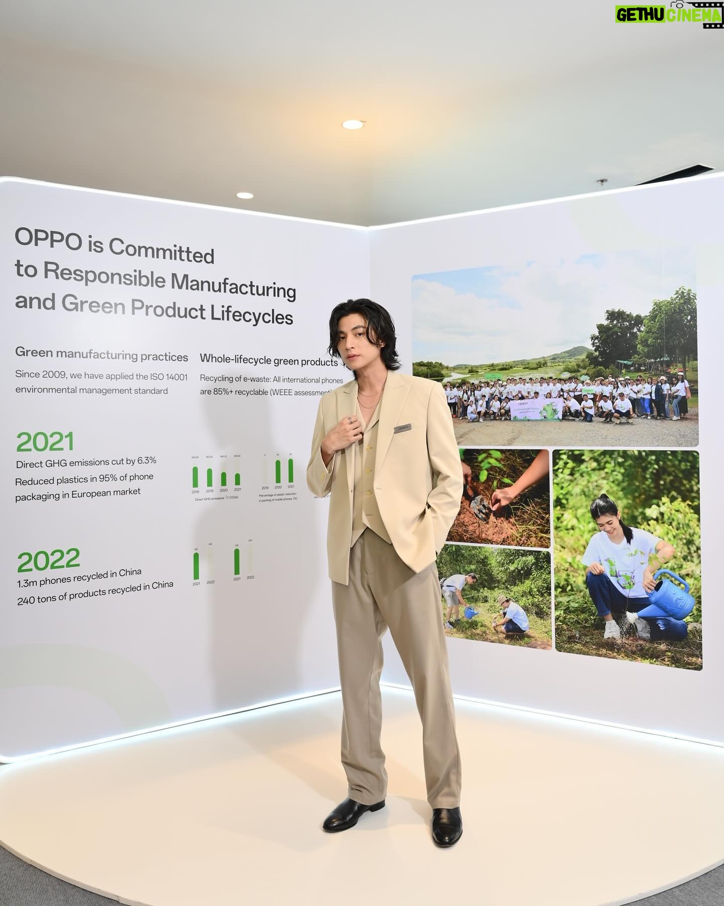 Kanawut Traipipattanapong Instagram - Let’s come to visit✌🏻💚 #OPPOSPACEGrandOpening #OPPOTH #InspirationAhead #OPPOSPACExGULF