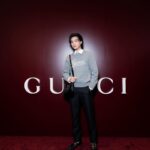 Kanawut Traipipattanapong Instagram - Good to see everyone here💚❤️ @gucci #GucciAncora #GucciSS24 #GucciTRX
