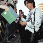 Kanawut Traipipattanapong Instagram - First time here with Gucci. it’s so precious💚❤️#GucciAncora #GucciFW24 #SabatoDeSarno