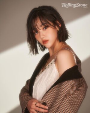 Kang Mi-na Instagram - @rollingstonekorea 🤎