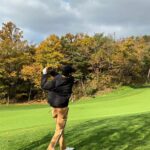 Kang Min-hyuk Instagram - 우리나라에서 가을 골프는 정말 최고.. 🇰🇷🍂🏌️‍♂️= 👍👍 @jlindebergofficial 멋진 옷 감사합니다! #ad #골프스타그램 #가을골프 #jlindeberg