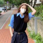Kang Min-kyung Instagram – 기분 전환 = 향수 사기 = 레몬 에이드 먹끼