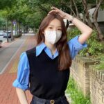 Kang Min-kyung Instagram – 기분 전환 = 향수 사기 = 레몬 에이드 먹끼