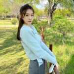 Kang Min-kyung Instagram - 💚ㅏ 좋다 날씨 진짜룹