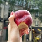 Kang Min-kyung Instagram - 요 글씨 박힌 거 요 납복이 지구 1등 맛있었다 탕탕한 딱납복인데 과실이랑 당도가 파바방파바방 ...