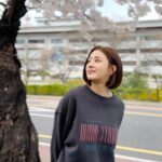 Kang So-ra Instagram - 짬내서 벚꽃구경 2주가아니라 2달동안 피어있으면 얼마나 좋을까