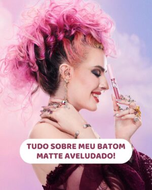 Karen Bachini Instagram - O Batom Líquido Matte @karenbachinibeauty é perfeito para qualquer ocasião 🥰🩷 Me conta aqui nos comentários qual sua cor favorita!