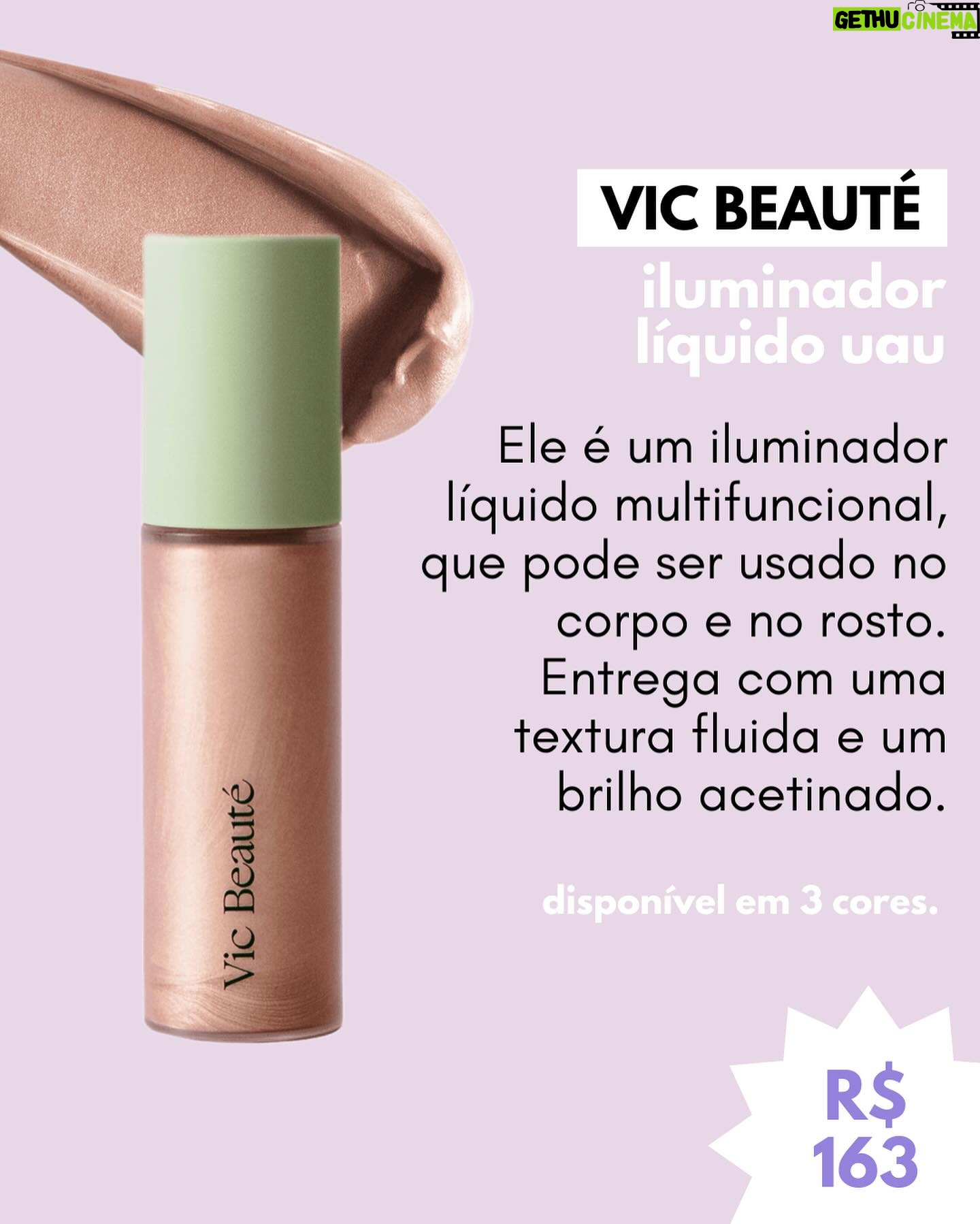 Karen Bachini Instagram - Oi clã! Esses são os produtos nacionais que mais uso para criar um look glow bem lindo ✨ Que dicas vocês querem ver no próximo #KahIndica? 🩷