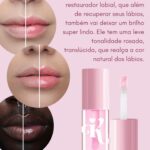 Karen Bachini Instagram - Quem aí também é apaixonado no meu Gloss Oil Mercúrio? Eu não fico sem! 🩷 Além de deixar um brilho lindo, também tem ativos que cuidam dos lábios - é o melhor dos dois mundos 🥰