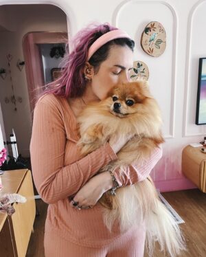 Karen Bachini Instagram - Quem aí tava com saudade de ver o Chewbaquinha? 🥰🥰🥰