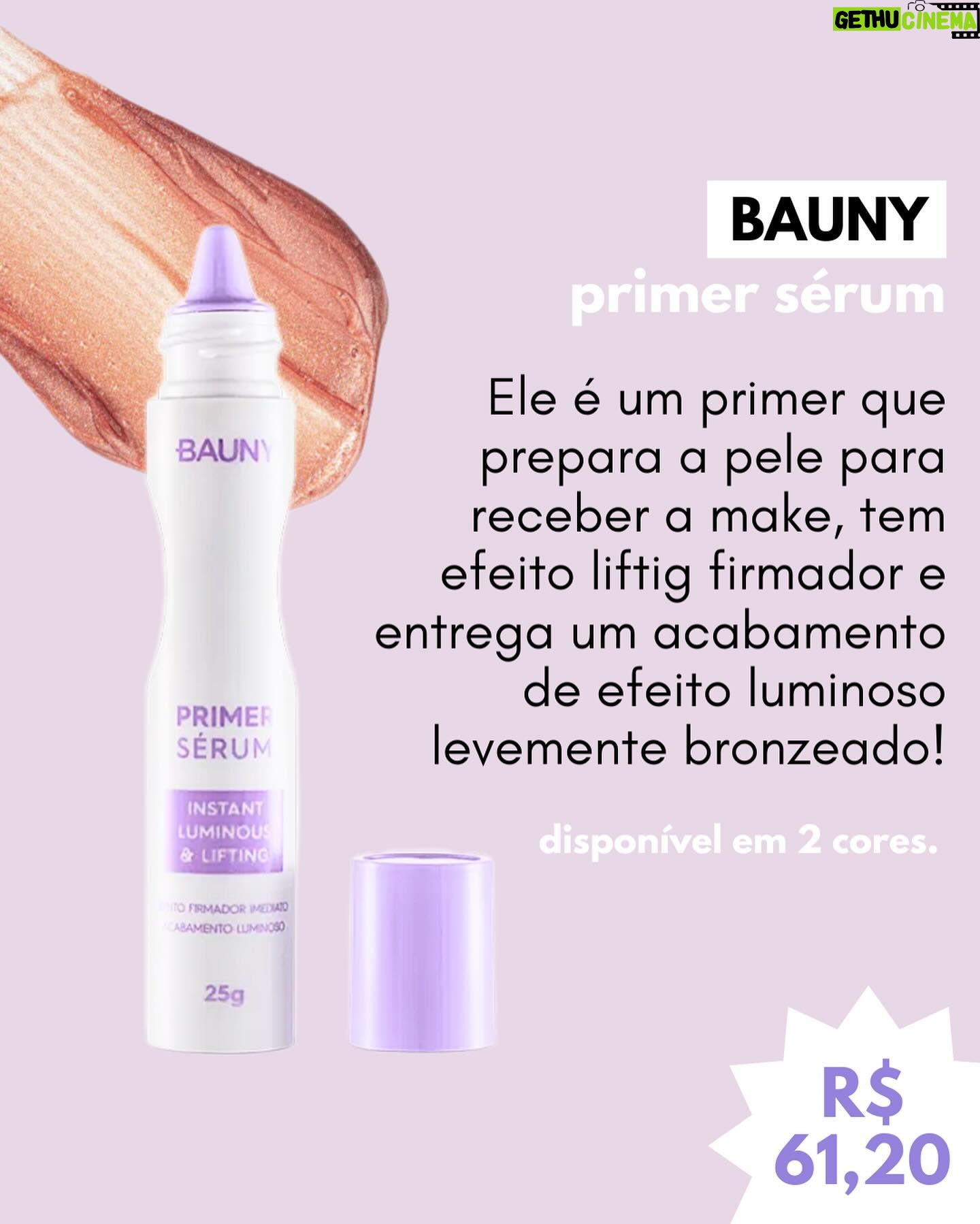 Karen Bachini Instagram - Oi clã! Esses são os produtos nacionais que mais uso para criar um look glow bem lindo ✨ Que dicas vocês querem ver no próximo #KahIndica? 🩷