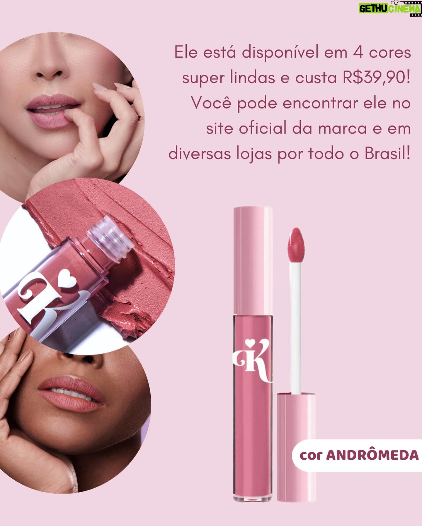 Karen Bachini - 10.8K Likes - O Batom Líquido Matte @karenbachinibeauty é perfeito para qualquer ocasião 🥰🩷 Me conta aqui nos comentários qual sua cor favorita!
