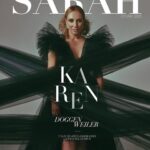 Karen Doggenweiler Instagram - Dos portadas alternas para la @revistasarah 💛 Gracias a todo el tremendo equipo que llevó a cabo esta sesión de fotos y entrevista para la revista✨ - Entrevista por: @ahorapinto Fotografía: @emeescobar Styling: @thomasgmatheson Asistente stylist: @maripistylist Joyas @merysattjoyas.cl Vestidos @makarena_montaner Makeup: @linachiuminatto Hairstyle: @johnperez_hair Dirección: @luisynilo Estudio: @estudiofe #revistasarah #karendoggenweiler #fashion #editorial #magazine #chile