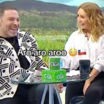 Karen Doggenweiler Instagram - En modo Fiestas Patrias 😅 #AroAroAro cc: @mega.tv @muchogustomatinal