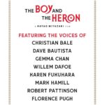 Karen Fukuhara Instagram - So ecstatic about this one I can barely type 🥹 what a dream come true! THE BOY AND THE HERON from Hayao Miyazaki. In North American theatres and IMAX on December 8. #TheBoyandtheHeron featuring the voices of: CHRISTIAN BALE DAVE BAUTISTA GEMMA CHAN WILLEM DAFOE KAREN FUKUHARA MARK HAMILL ROBERT PATTINSON FLORENCE PUGH (The English language version was produced by GKIDS in compliance with SAG-AFTRA)