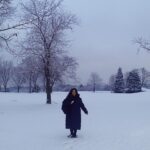 Karen Fukuhara Instagram - Other than almost getting my car stuck today, the snow’s been pretty good to us! ☃️
