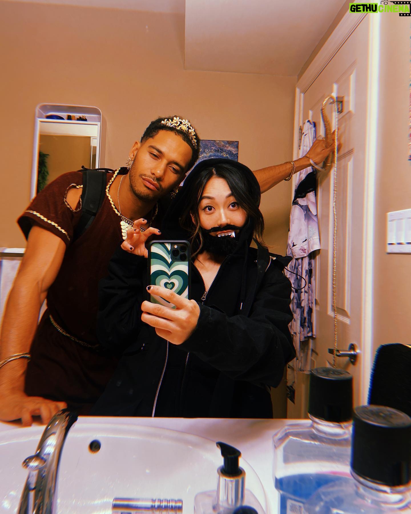 Karen Fukuhara Instagram - If you can guess what we were we’ll give you all our left over candy 🍭🍬🍫