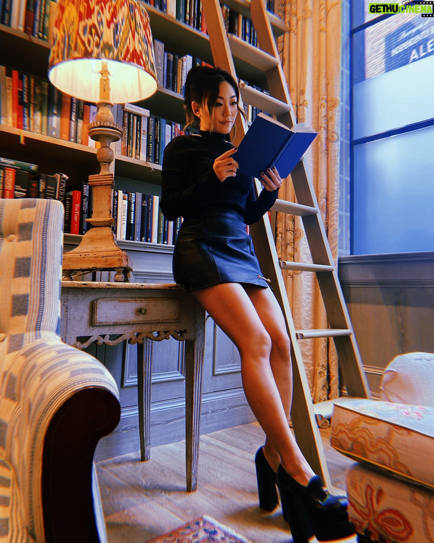 Karen Fukuhara Instagram - Versace in the library