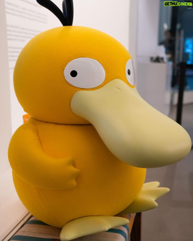 Karen Fukuhara Instagram - Who’s seen Haru & Psyduck’s journey on Netflix’s Pokémon Concierge? Run don’t walk - you can sit next to a life size Psyduck at the Japan House’s Pokémon exhibition in Hollywood LA until Jan. 7! Hurry before I steal him for myself 😂 (Pokémon Concierge available now/since December 28th)