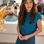 Karen Fukuhara Instagram - Who’s seen Haru & Psyduck’s journey on Netflix’s Pokémon Concierge? Run don’t walk - you can sit next to a life size Psyduck at the Japan House’s Pokémon exhibition in Hollywood LA until Jan. 7! Hurry before I steal him for myself 😂 (Pokémon Concierge available now/since December 28th)