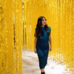 Karen Fukuhara Instagram - Who’s seen Haru & Psyduck’s journey on Netflix’s Pokémon Concierge? Run don’t walk - you can sit next to a life size Psyduck at the Japan House’s Pokémon exhibition in Hollywood LA until Jan. 7! Hurry before I steal him for myself 😂 (Pokémon Concierge available now/since December 28th)