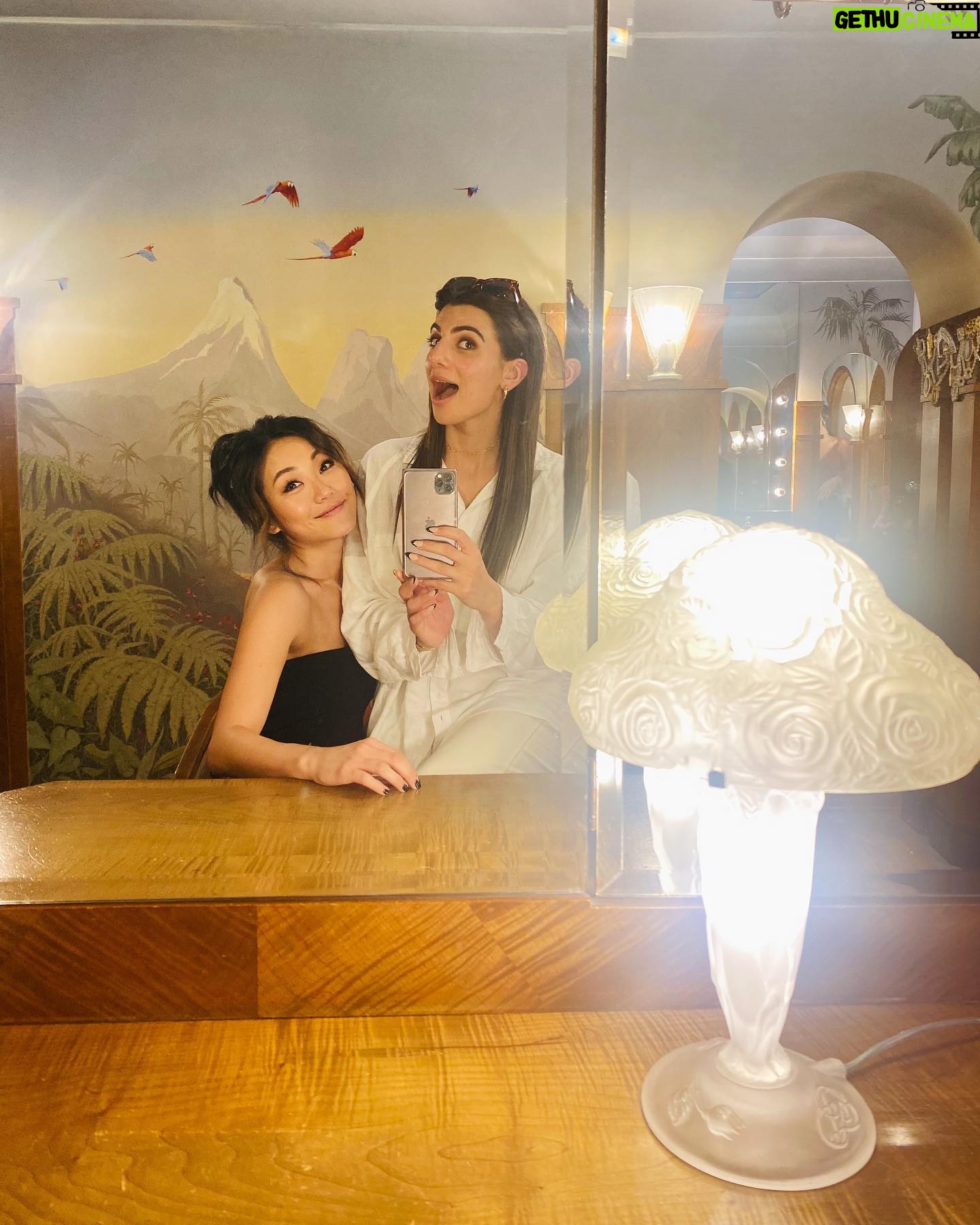 Karen Fukuhara Instagram - Bathroom selfies continue - guess who decided to join us