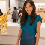 Karen Fukuhara Instagram - Who’s seen Haru & Psyduck’s journey on Netflix’s Pokémon Concierge? Run don’t walk - you can sit next to a life size Psyduck at the Japan House’s Pokémon exhibition in Hollywood LA until Jan. 7! Hurry before I steal him for myself 😂 (Pokémon Concierge available now/since December 28th)