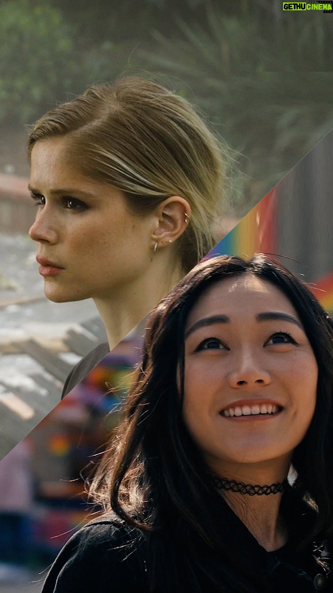 Karen Fukuhara Instagram - You can jump, but these two can fuckin’ fly. Erin and Karen, For Your Consideration. #ConsiderTheBoys